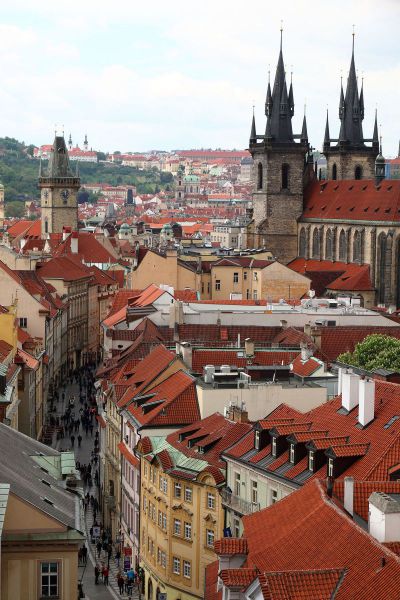 la Vielle ville de Prague